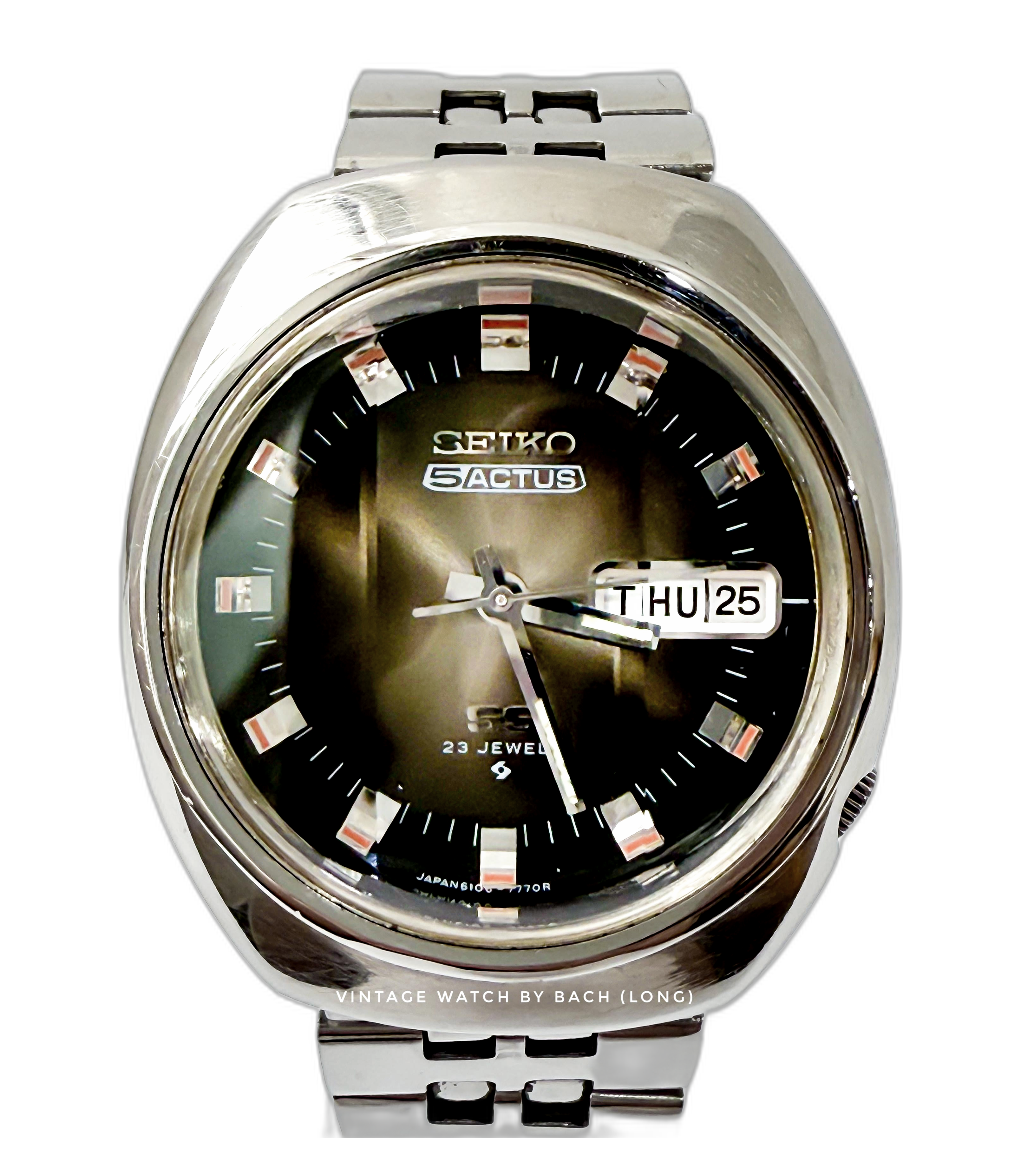 Seiko 5 Actus 6106-7590 Price as of July 2025 | WatchCharts