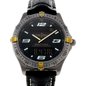 Breitling Aerospace Repetition Minutes Watch F65362 Titanium case