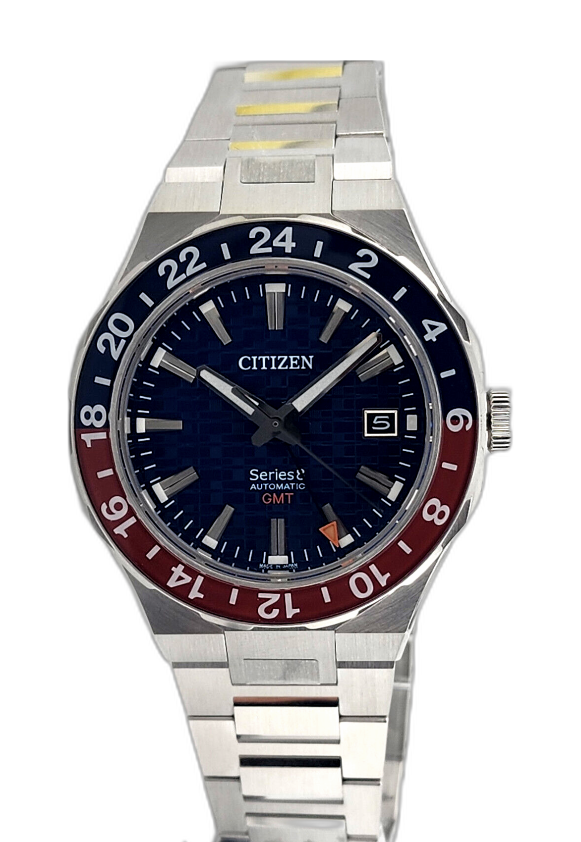 Citizen Orologio Automatico Uomo NB6030-59L – Acciaio, Quadrante Blu, GMT, 41 Mm – Vetro Zaffiro, 10 Atm