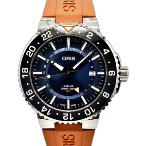 Oris aquis discount gmt carysfort reef