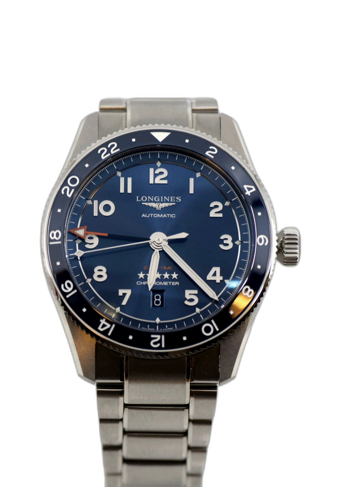 Longines Spirit Zulu Time 42 Blue L3.812.4.93 Price Guide