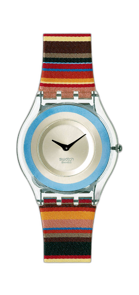 Swatch Watch - SFK140 - MILLE LINIE Swatch Skin Watch Mille Linie SFK140 2002 Swiss Made  main image 2