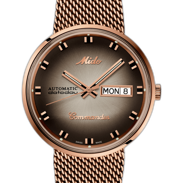 Mido hot sale rose gold