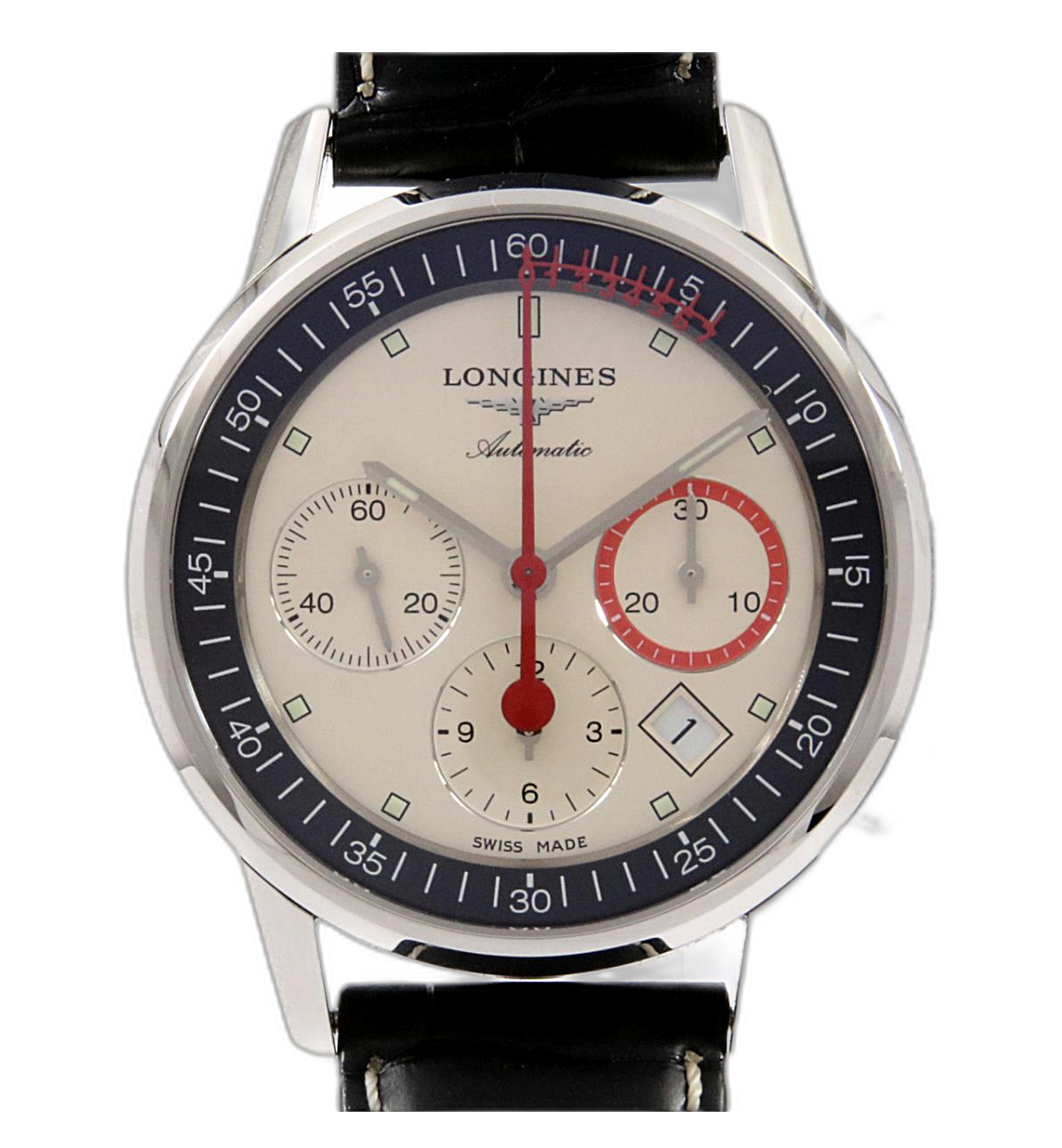 Longines Column Wheel Chronograph Record L4.754.4.72 Price Guide