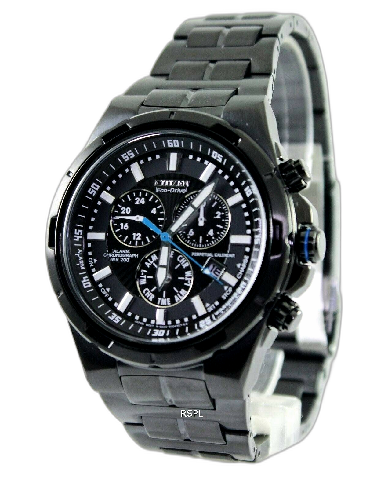 Citizen eco drive cheap alarm chronograph wr 200