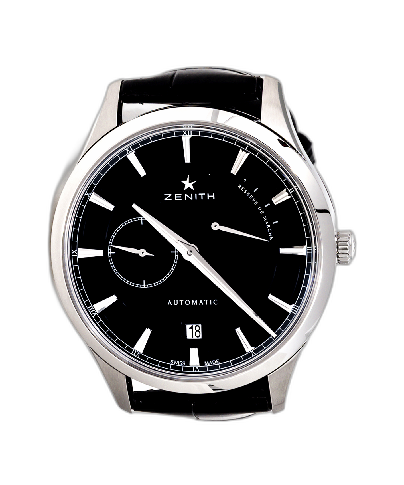 Zenith Elite Power Reserve Black 03.2122.685/21 Price as of May