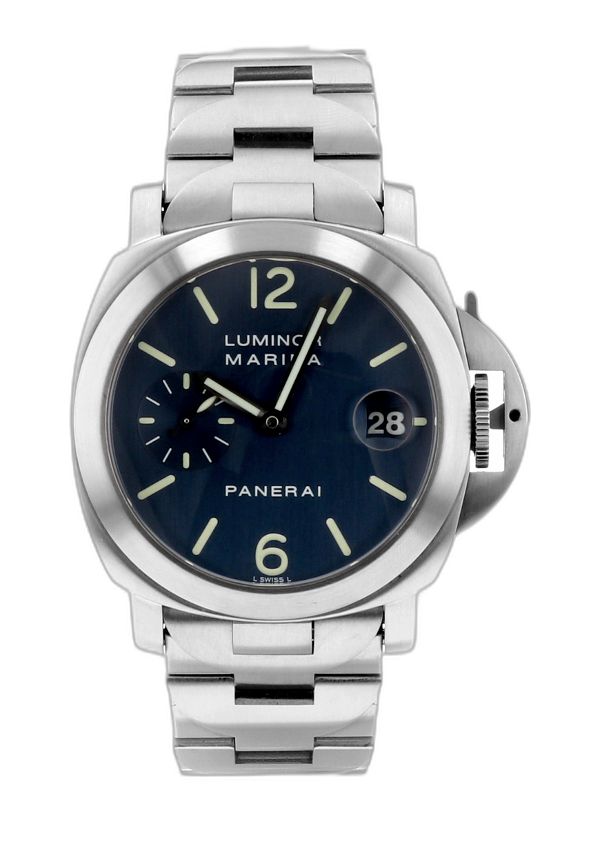 Panerai Luminor Marina Automatic 40mm Bracelet Blue PAM069 Price