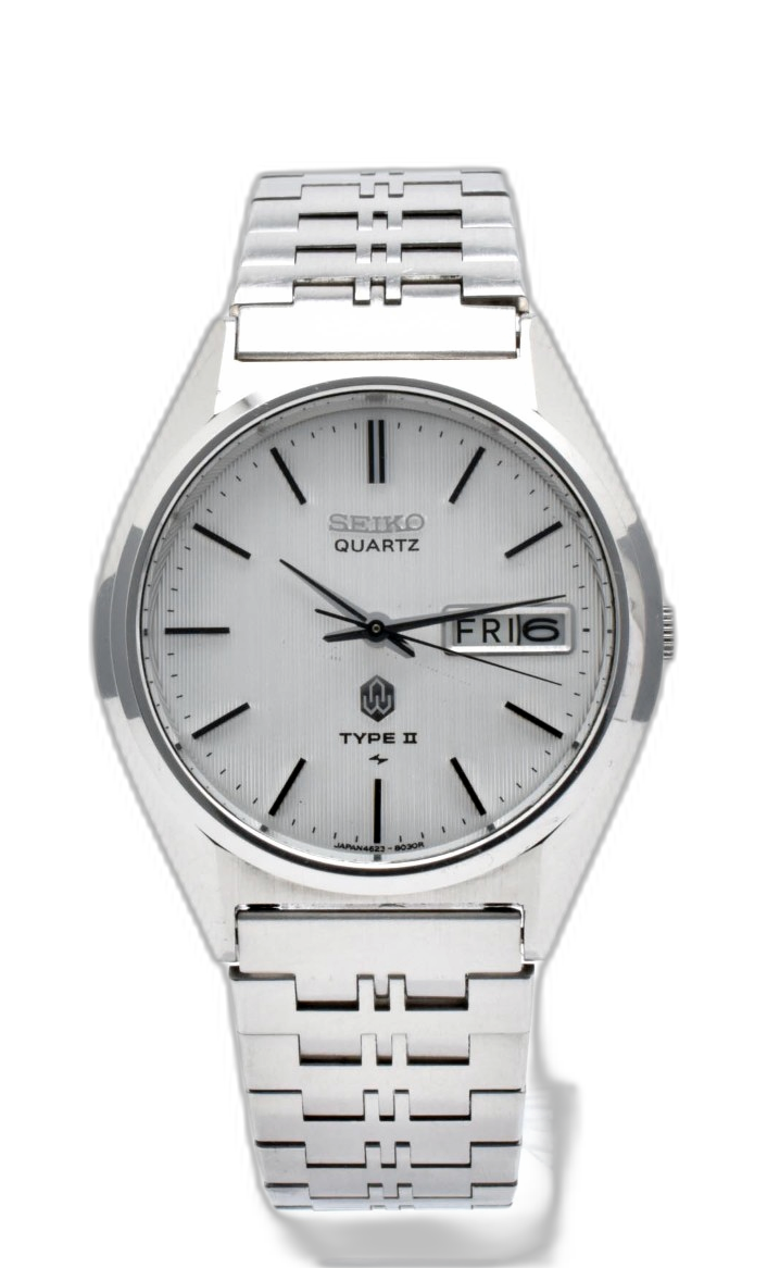希少 稼働　セイコー タイプ2 SEIKO TYPE II 4623-8020 Seiko Type Ii Quartz Vintage Seiko Type II Vintage 4623-8020