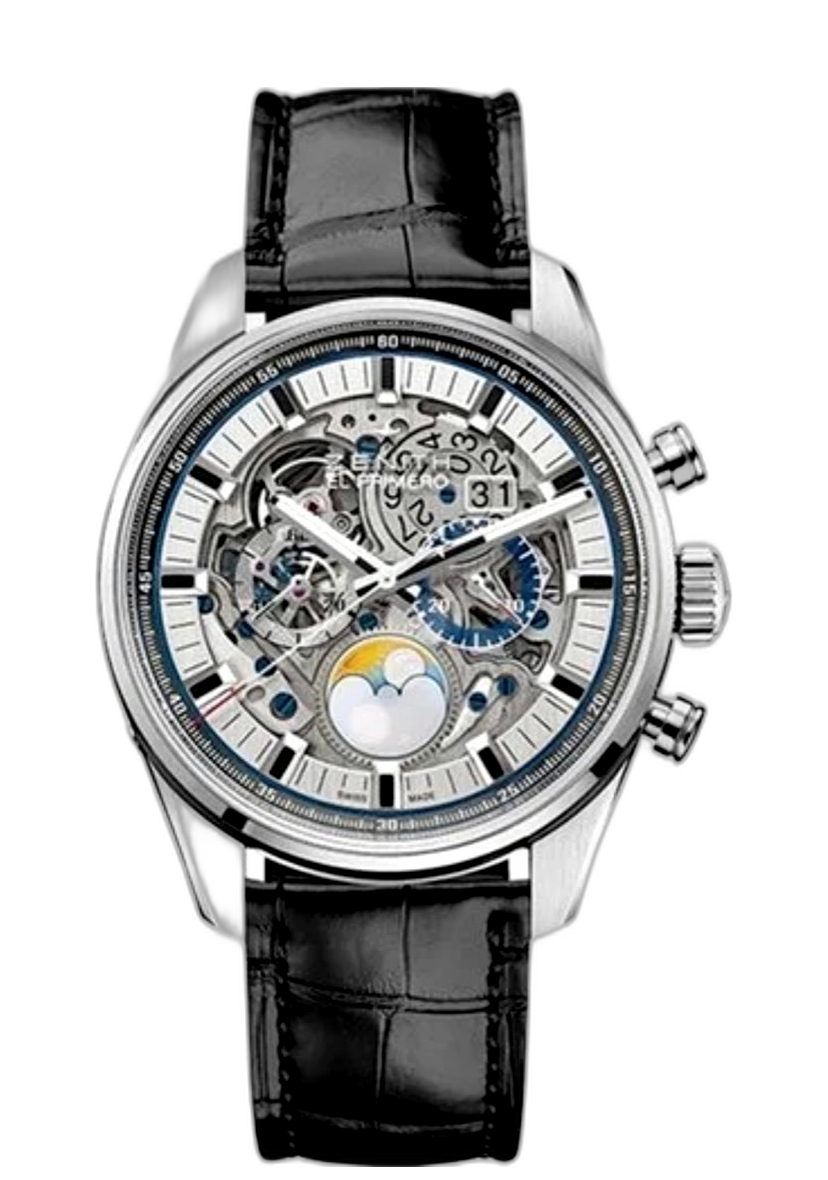 Zenith El Primero Chronomaster Grande Date Full Open Stainless Steel 03.2530.4047 78 Price Specs Market Insights WatchCharts