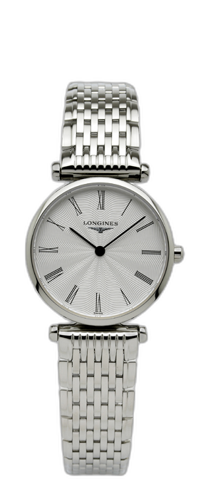 Longines La Grande Classique Quartz 24 Roman Guilloche L4.209.4.71