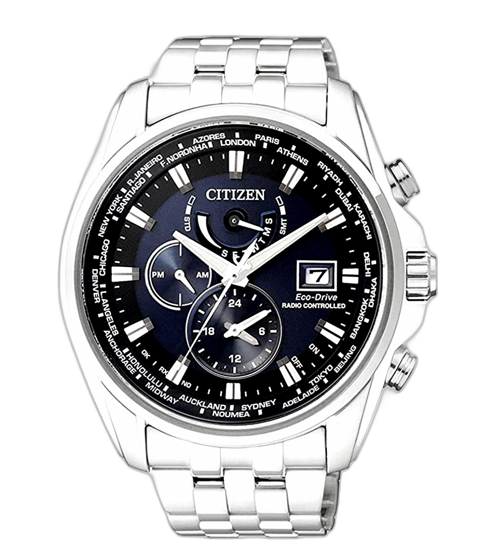 Citizen Eco-Drive Radio Controlled World Time A-T AT9031-52L Price ...