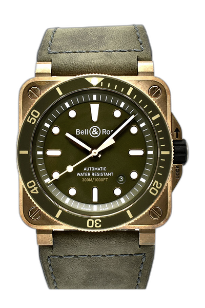 Bell Ross BR 03 92 Diver Green Bronze BR0392 D G BR SCA Price Specs Market Insights WatchCharts