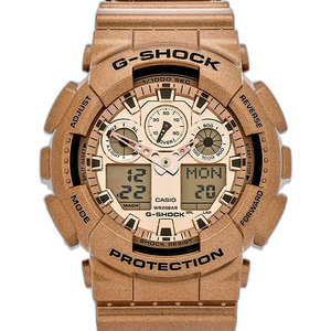 G shock ga 100 rose clearance gold