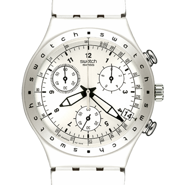 Swatch Freezing Rain YCS4006AG Price as of June 2026 | WatchCharts