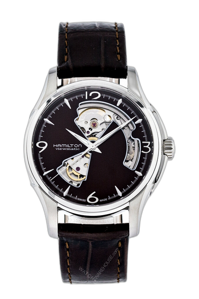 Hamilton Jazzmaster Open Heart 40mm Brown Dial H32565595 Price as