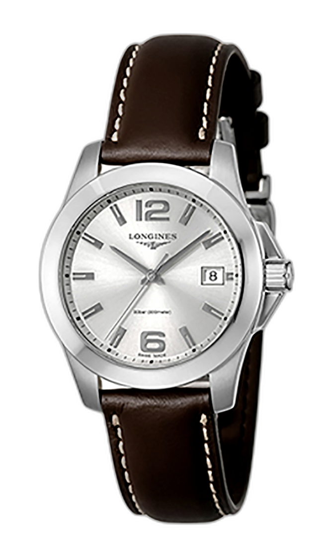 LONGINES クオーツ　CONQUEST Conquest Classic Quartz, Stainless Steel, Sunray Silver Dial