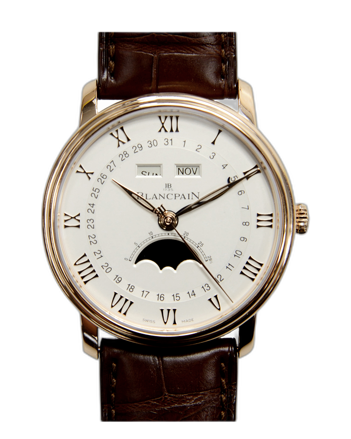 Blancpain Villeret Quanti me Complet 40mm 6654 3642 55B Price