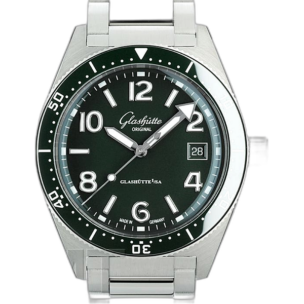 Glashütte Original SeaQ Date Stainless Steel 1-39-11-13-83-70 Price as ...