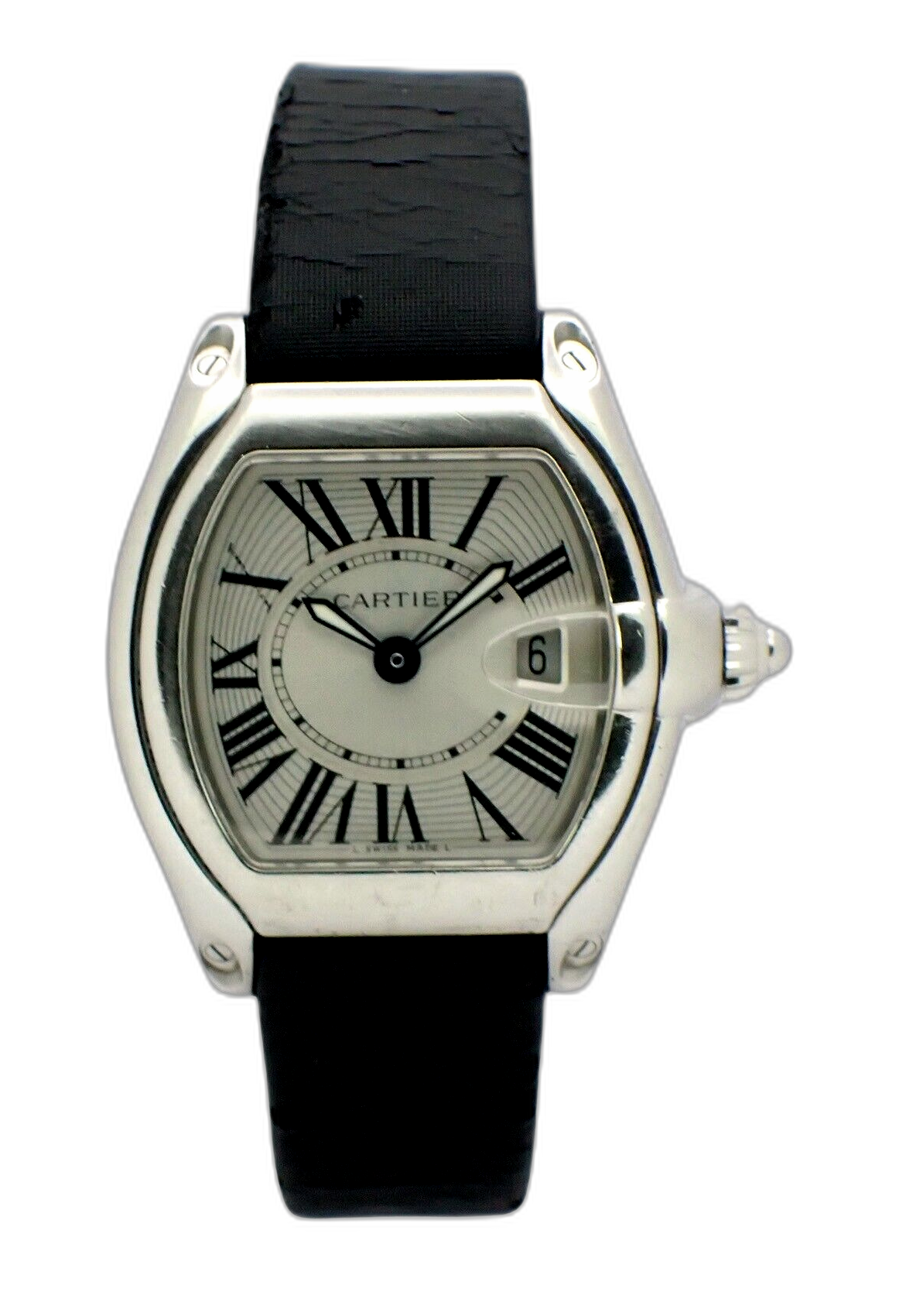 〇 Cartier Rosdstar SM W62016V3 FZ8231 Cartier Roadster W62016V3 Silver Dial Stainless Steel