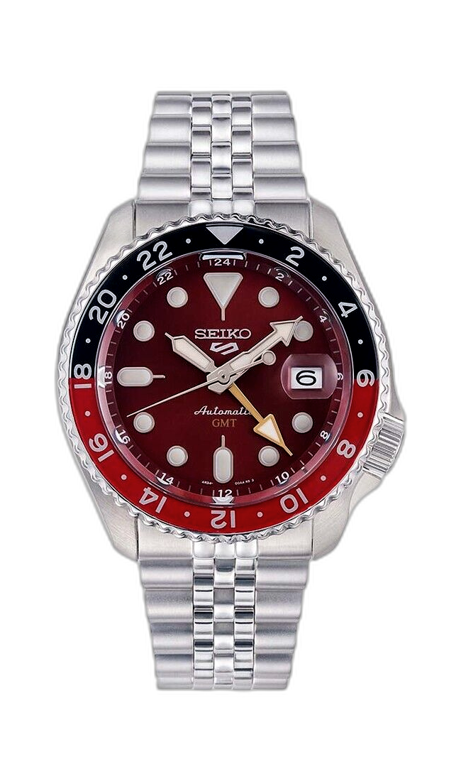 新品未使用　セイコー　セイコー5スポーツ GMT SSK031K1　限定モデル Seiko 5 Sports Passion Red GMT Limited Edition SSK031 Price as of