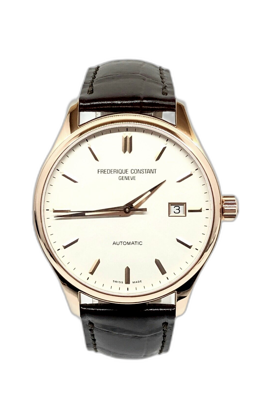 Frederique constant classics on sale index rose gold