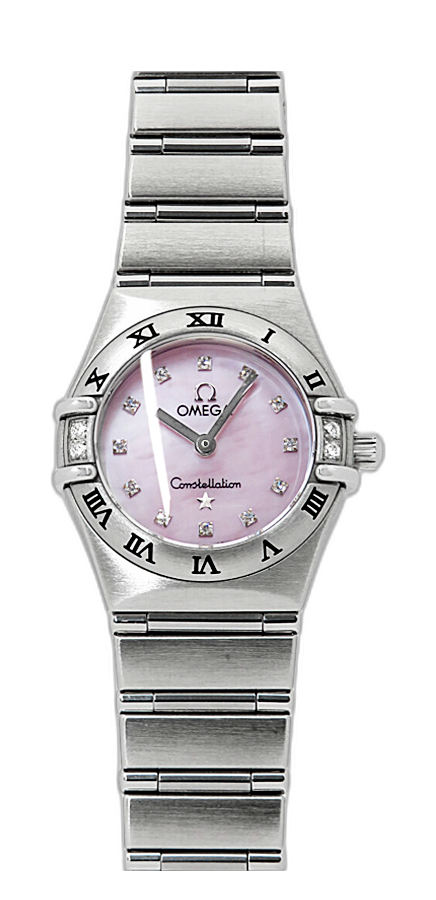 OMEGA Constellation Mini My Choice pink Dial Quartz Ladies Watch_850115 Omega Constellation My Choice Mini 795.1243 Salmon Dial  main image 4