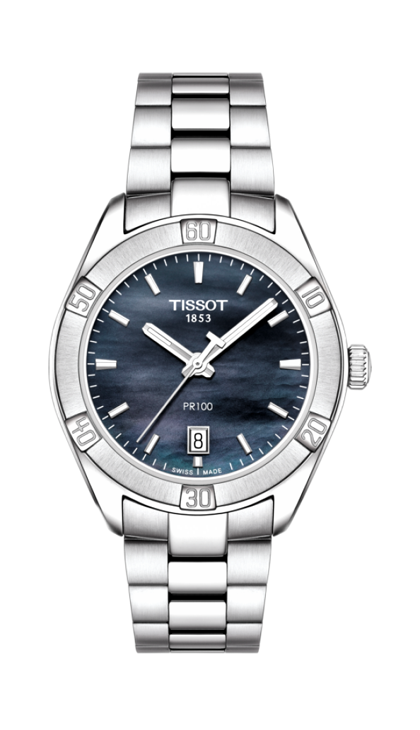 Tissot PR 100 Sport Chic 39mm Blue Dial Watch For Men - T101.410.11.041.00