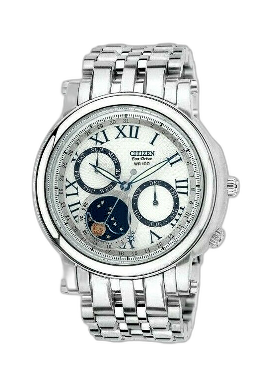 Citizen Eco Drive Moon Phase AP1010 51A Price Specs Market Insights WatchCharts