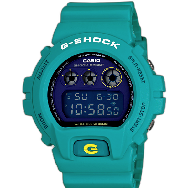 CASIO G-SHOCK DW－6900SN ターコイズ 楽天市場】CASIOカシオ 腕時計 時計 メンズ 多機能 防水【G