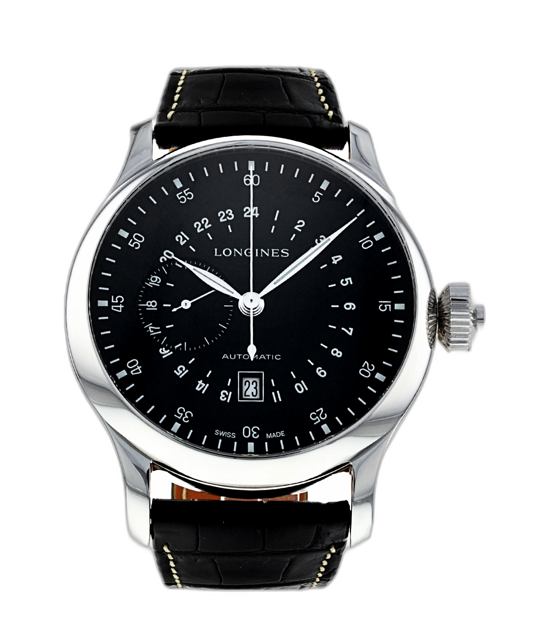 Longines Heritage Twenty-Four Hours Single Push-Piece Chronograph L2 ...