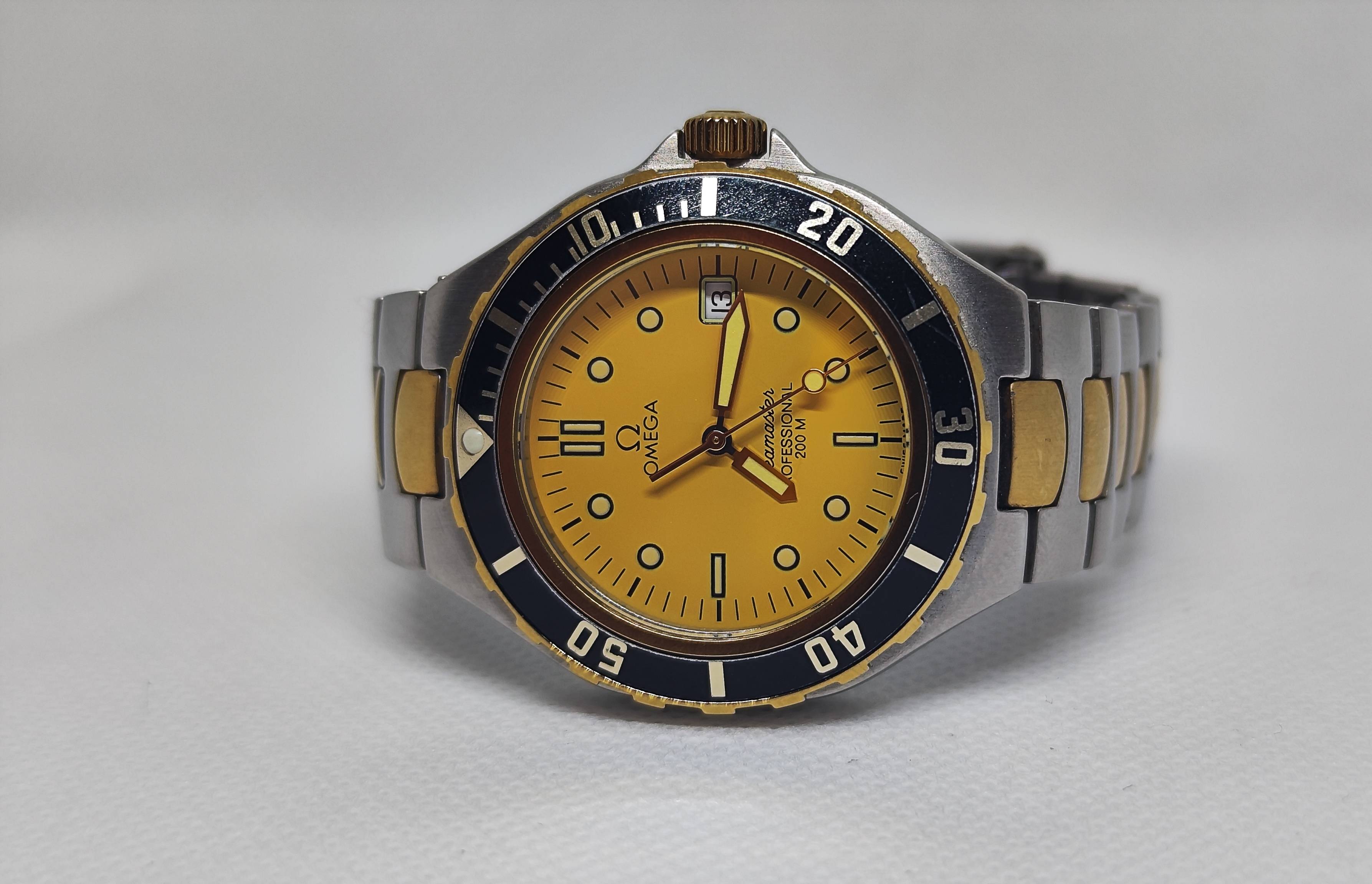 OMEGA SEAMASTER PREBOND 200M GOLD AND STEEL | WatchCharts