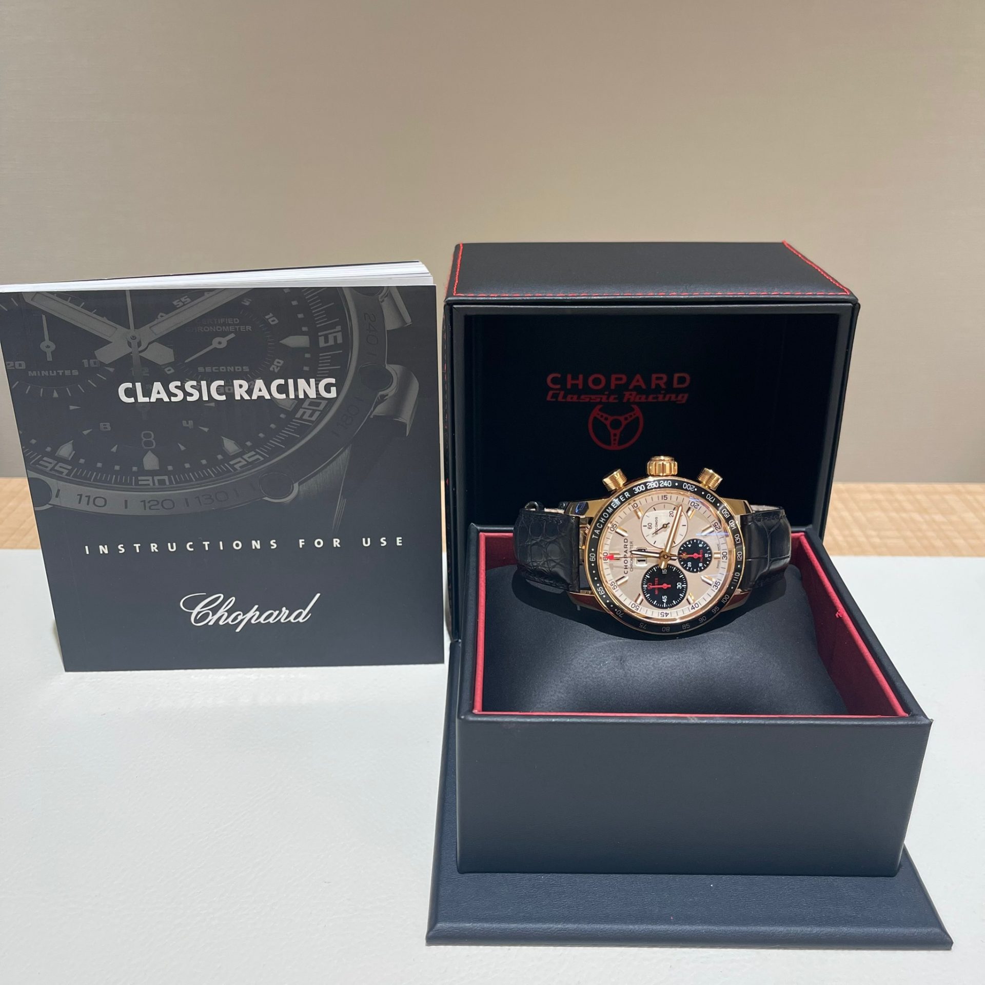 Chopard 42mm Jacky Ickx Edition V Chronograph Flyback Limited