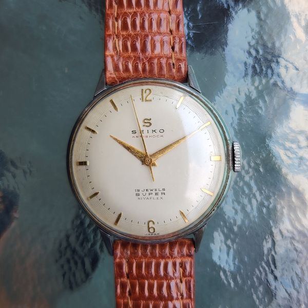 WTS] Vintage 1950s Seiko Super Antishock 15J 