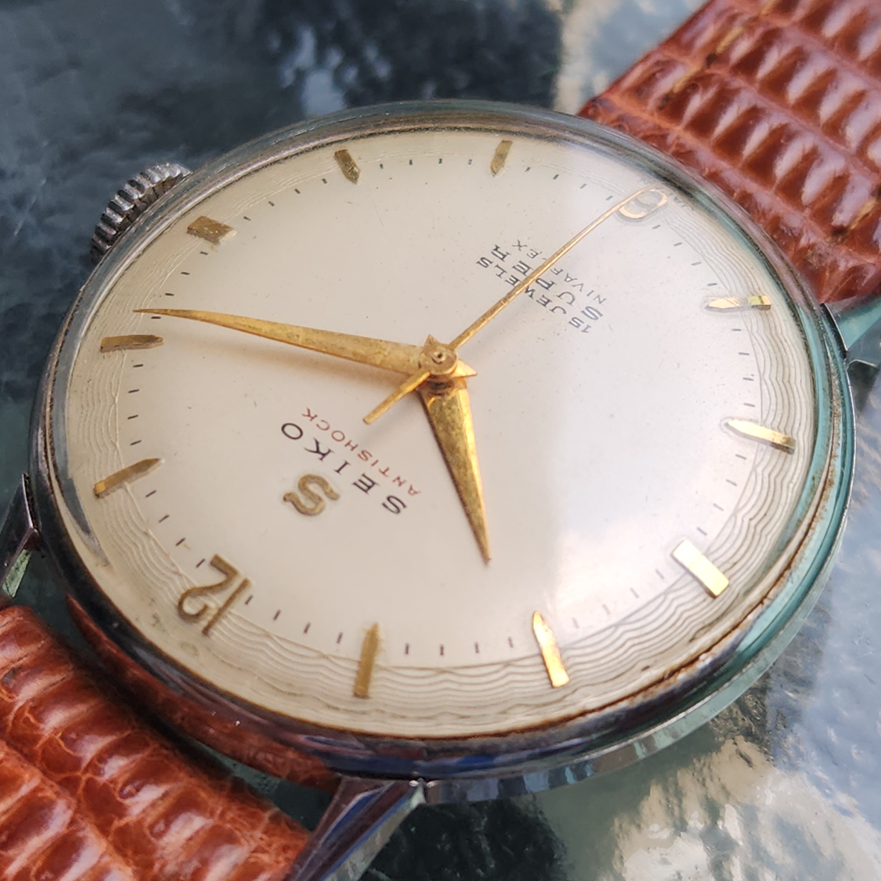WTS] Vintage 1950s Seiko Super Antishock 15J 