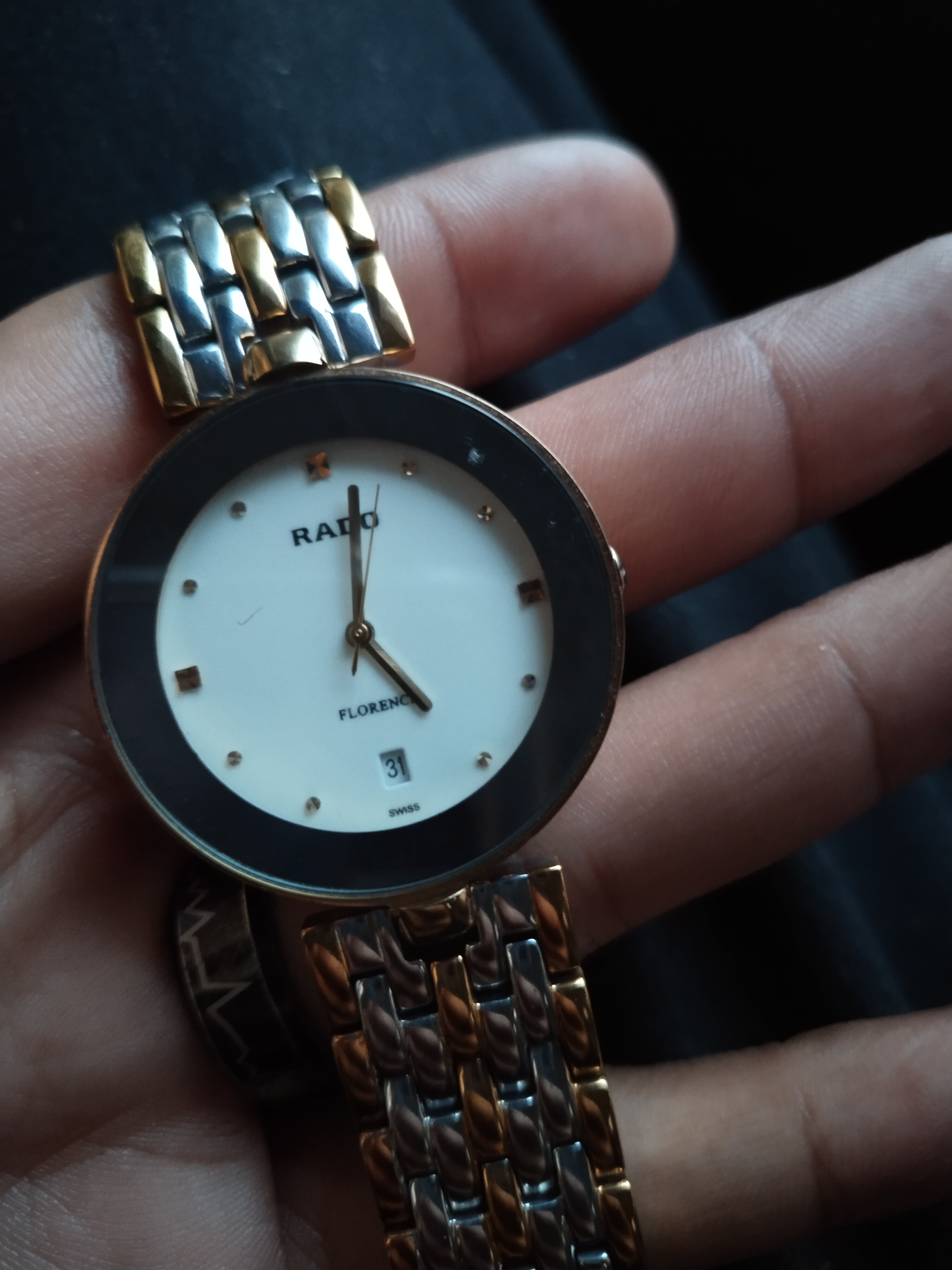 RADO フローレンス　サファイアクリスタル Yahoo!オークション -「サファイアクリスタル」(ラドー) (ら行