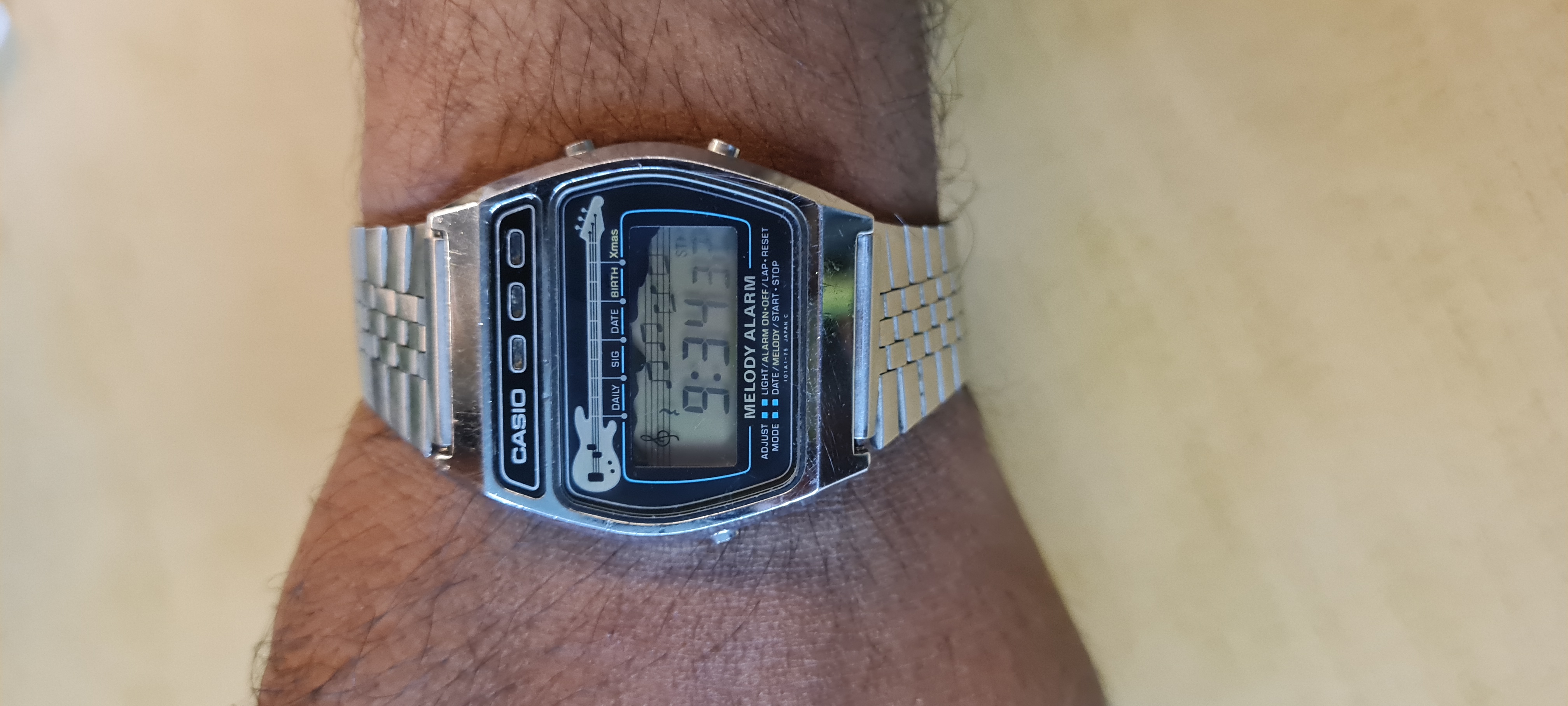 Vintage CASIO M 321 MELODY ALARM WatchCharts Marketplace