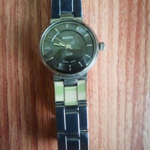 Rado Jubile Swiss 148.0288.5 Silver Tungsten Scratch proof water sealed