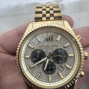 Michael Kors Bradshaw PAVE Glitz Gold-Tone Orologio da donna Michael Kors Bradshaw PAVE Glitz Gold-Tone Orologio da donna