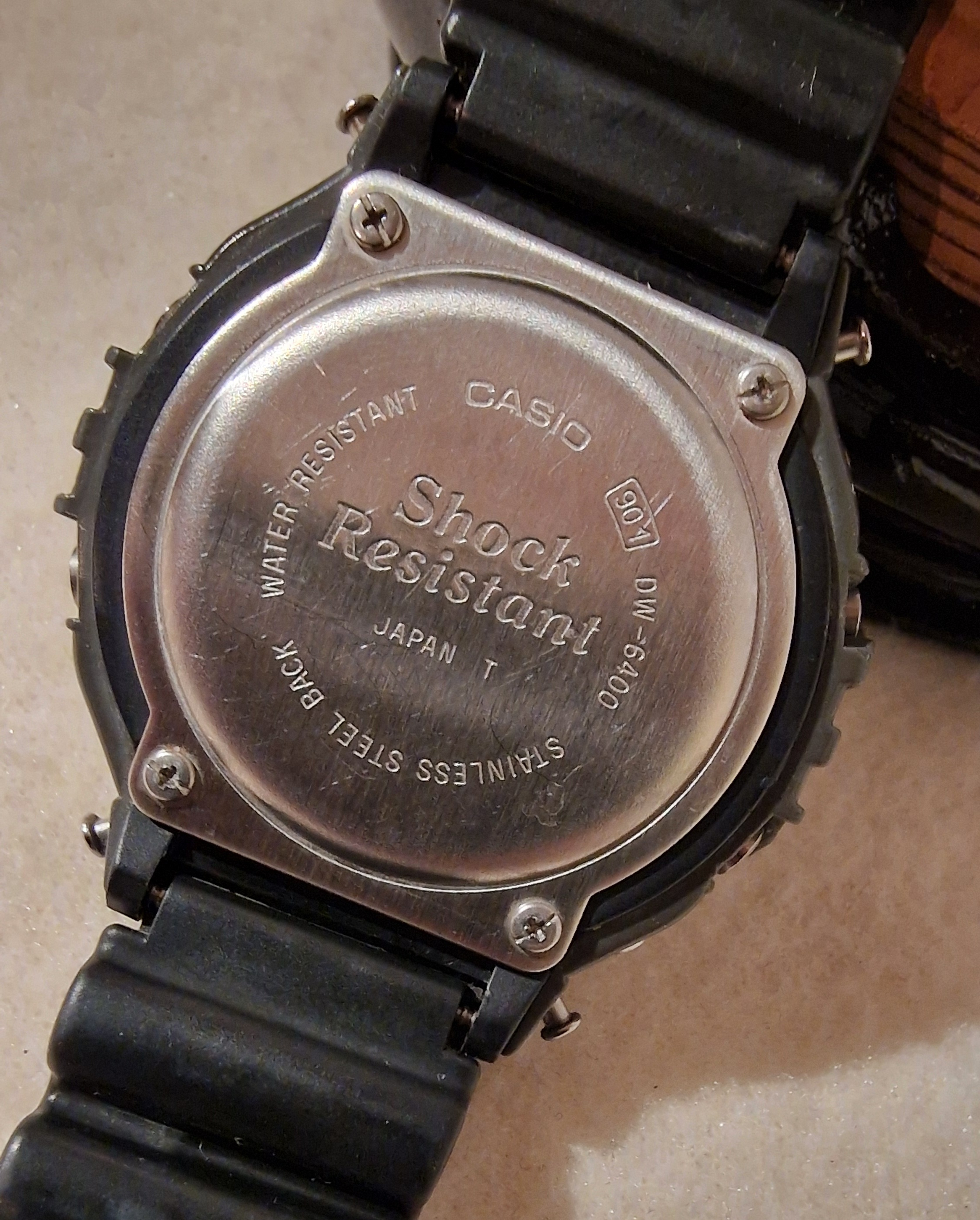 Vintage Casio G-Shock Gundam Watch DW-6400 MOD.901 JDM Japan