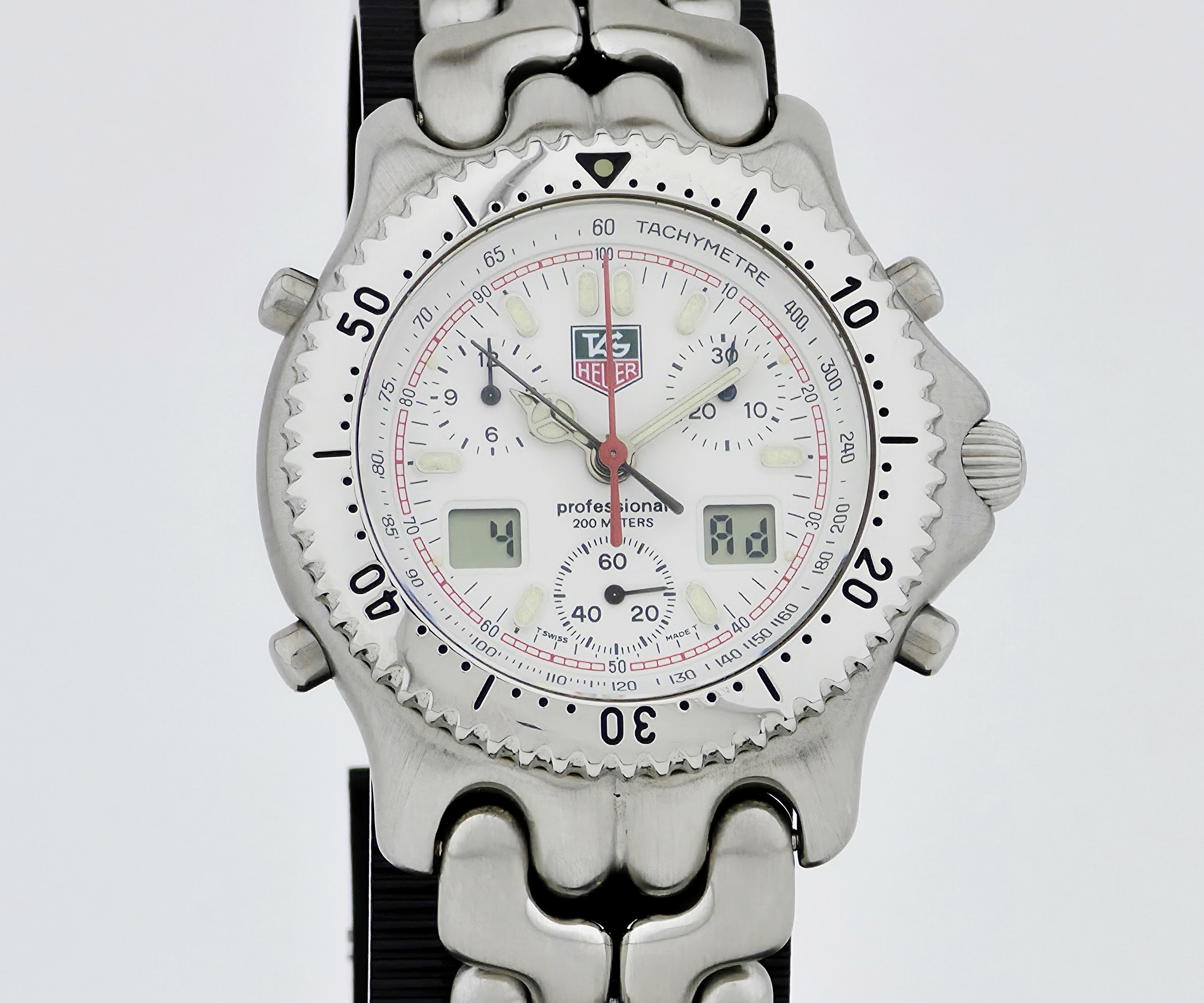 美品TAG Heuer 腕時計selシリーズホワイト S90.813 TAG HEUER タグ