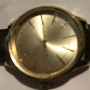 Untested Bulova Quartz T1 St. Steel Back Base Metal Bezel  display picture 2